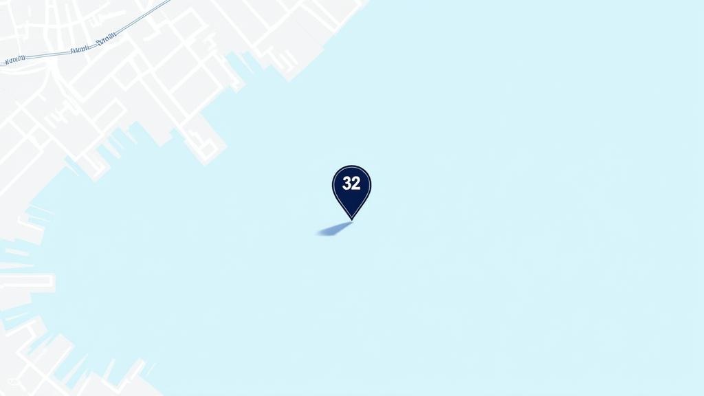 Static map showing Marina Lure's location at 32 Harbour Reach, Plymouth Waterfront
